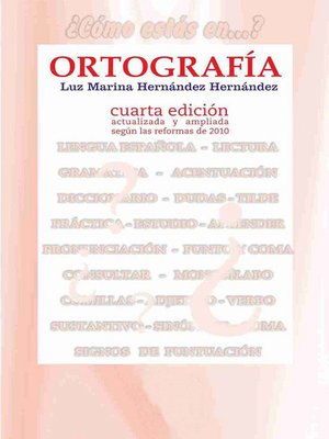 cover image of Ortografía